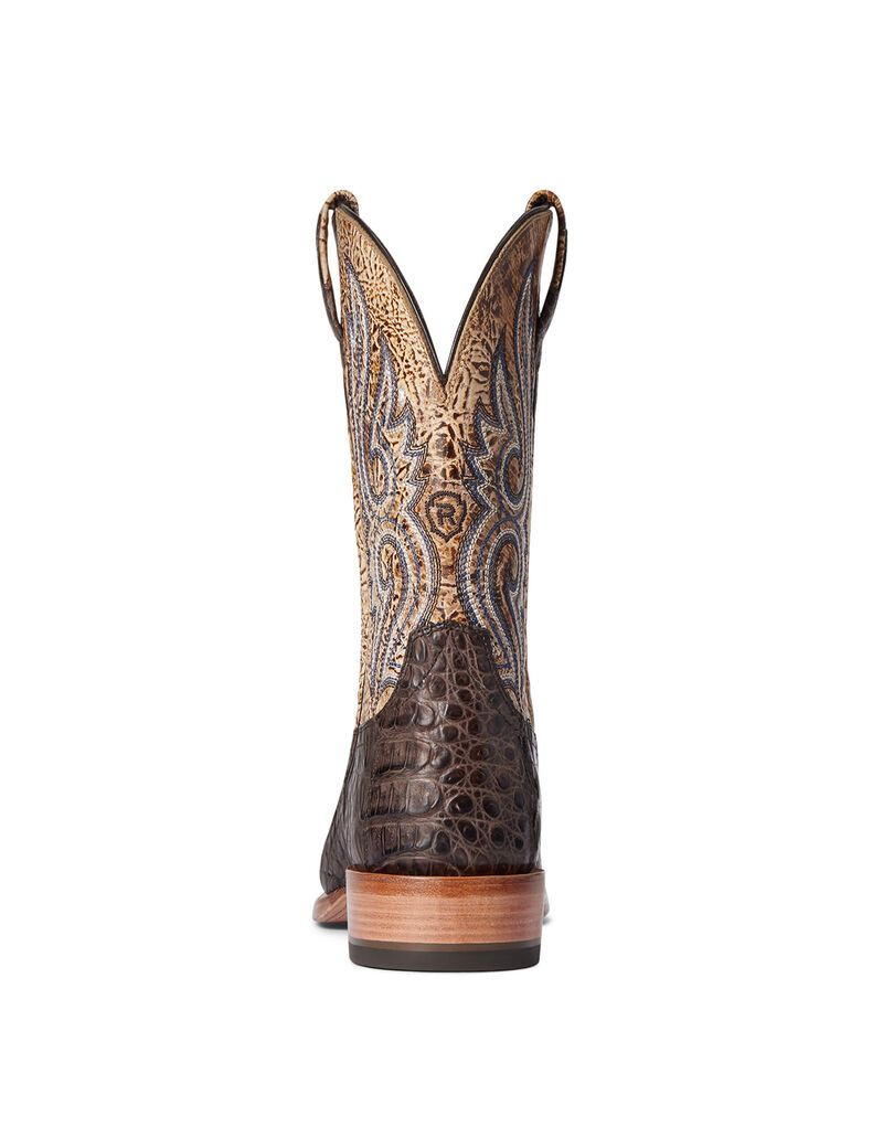 Bottes Western Ariat Relentless Denton Chocolat Homme | ORS-57518969