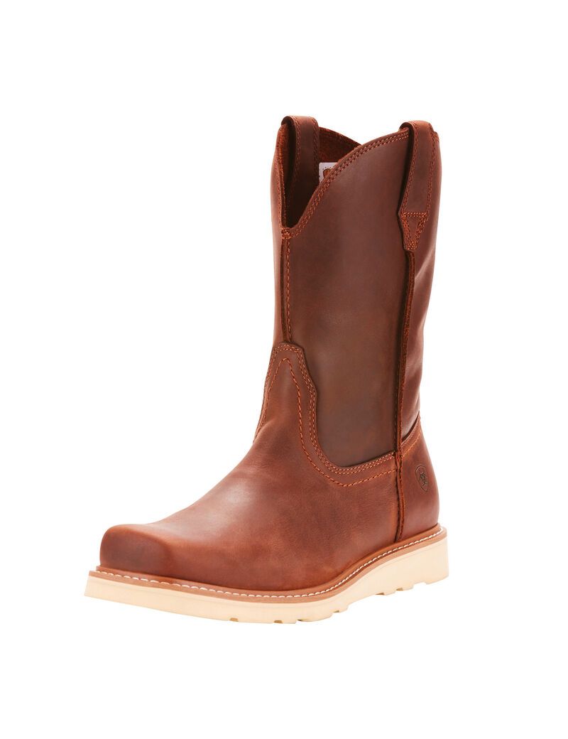 Bottes Western Ariat Rambler Recon Marron Homme | LID-50998268