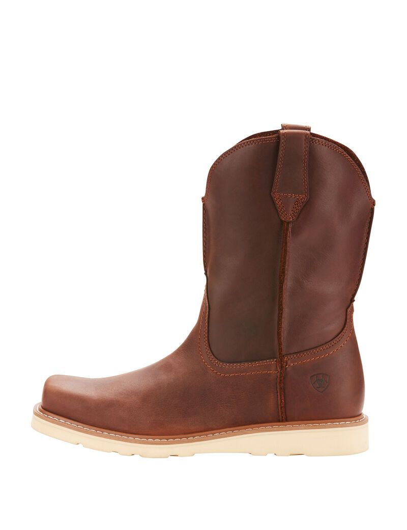 Bottes Western Ariat Rambler Recon Marron Homme | LID-50998268