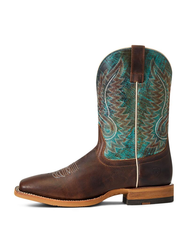 Bottes Western Ariat Cow Camp Marron Homme | ZLJ-83028215