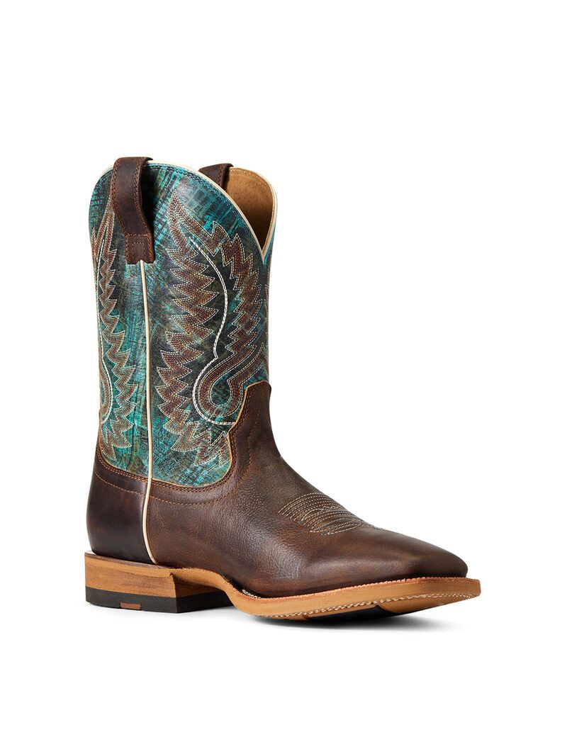 Bottes Western Ariat Cow Camp Marron Homme | ZLJ-83028215