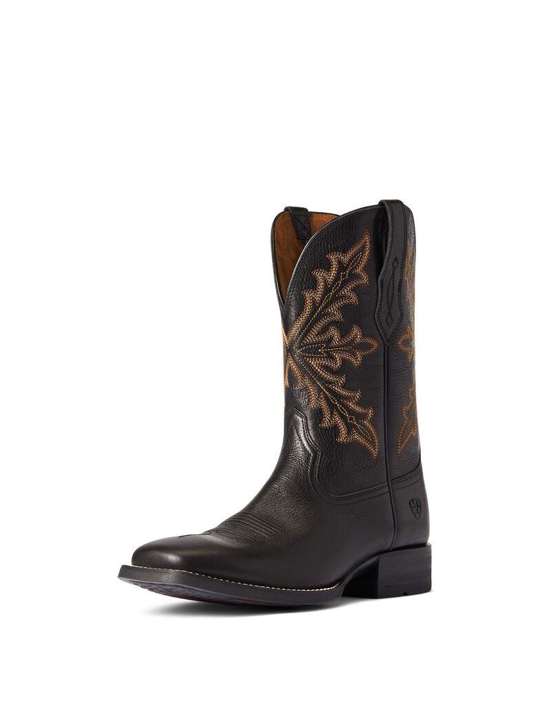 Bottes Western Ariat Qualifier Bleu Homme | GSH-10722670