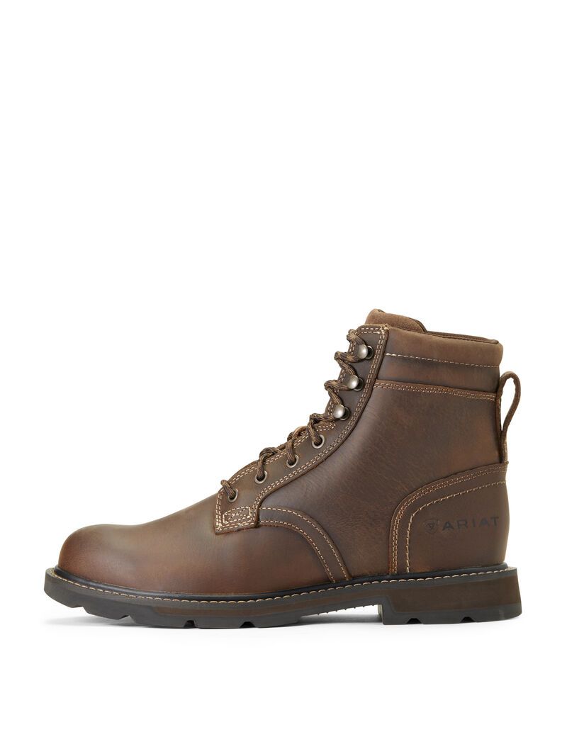 Bottes de Travail Ariat Groundbreaker 6' Marron Homme | FLT-34503461