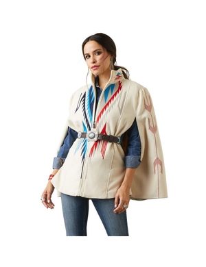 Vestes Ariat Cape Chimayo Coat Multicolore Femme | MFY-26481691