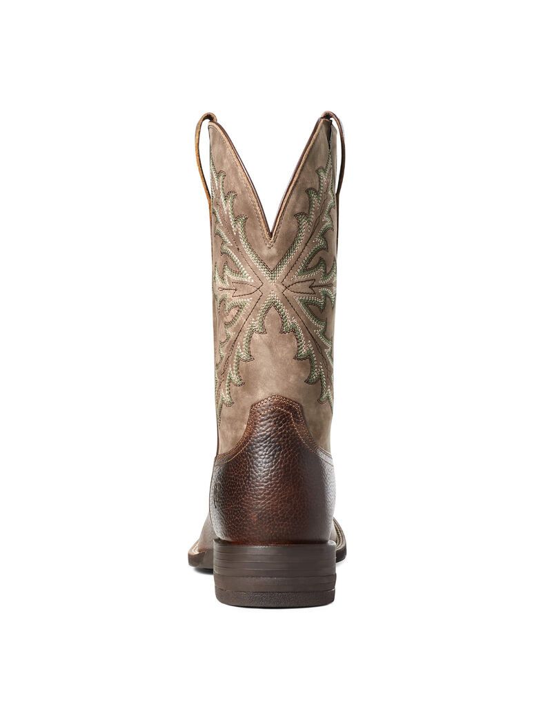 Bottes Western Ariat Qualifier Marron Homme | VOO-57632214