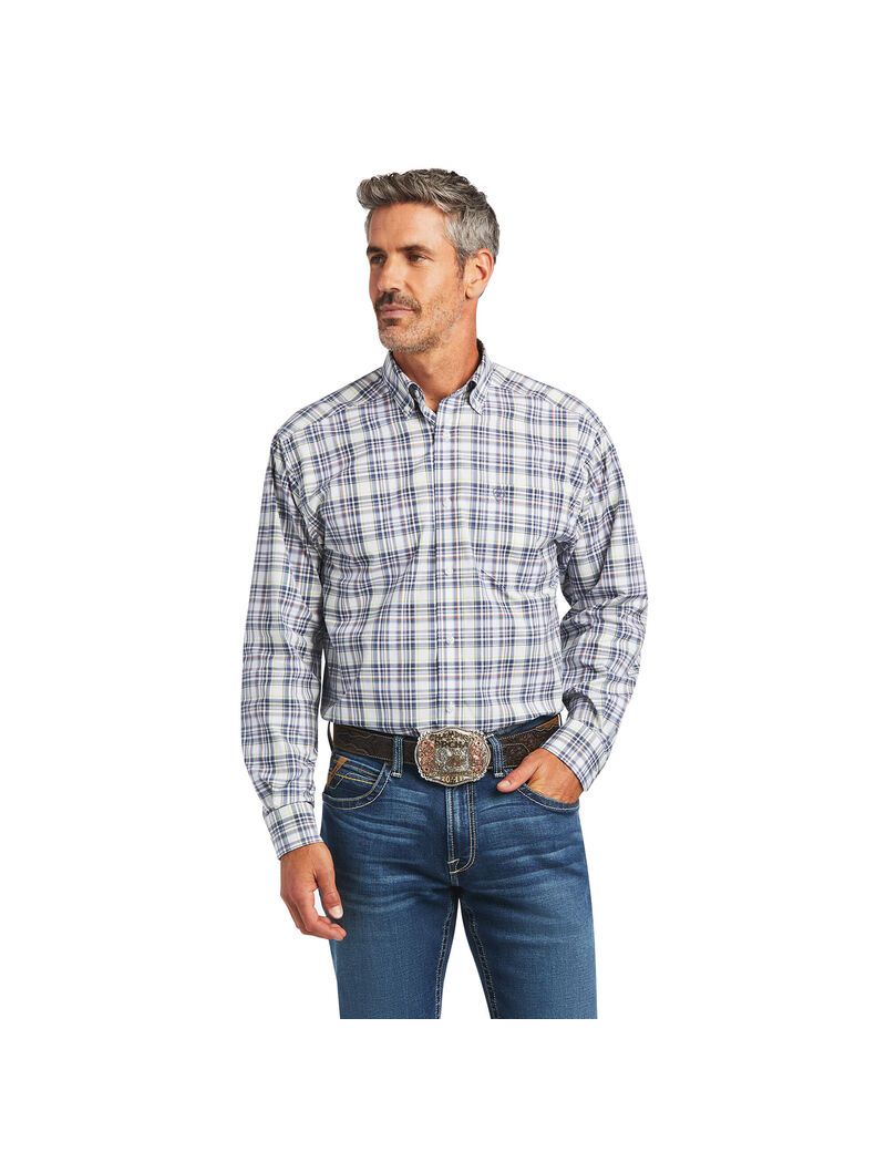 Chemises De Costume Ariat Pro Series Brady Classiche Fit Blanche Homme | RVP-59579120