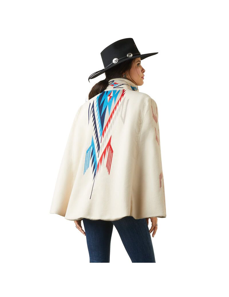 Vestes Ariat Cape Chimayo Coat Multicolore Femme | MFY-26481691