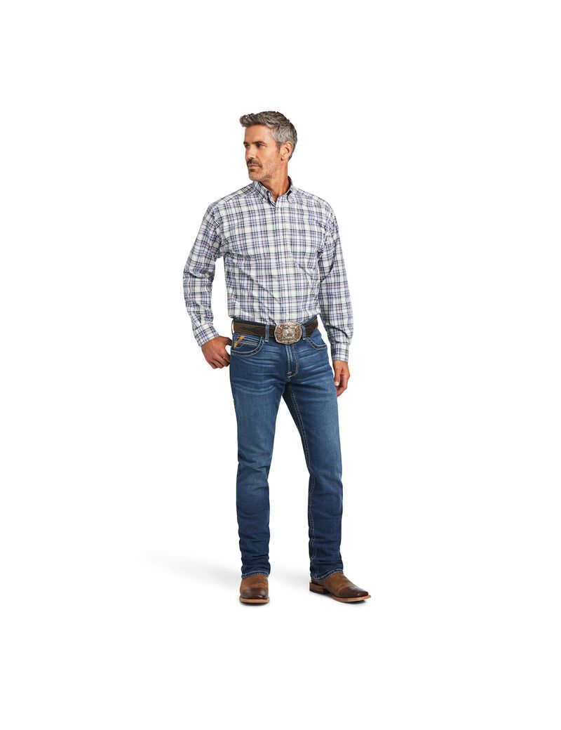 Chemises De Costume Ariat Pro Series Brady Classiche Fit Blanche Homme | RVP-59579120