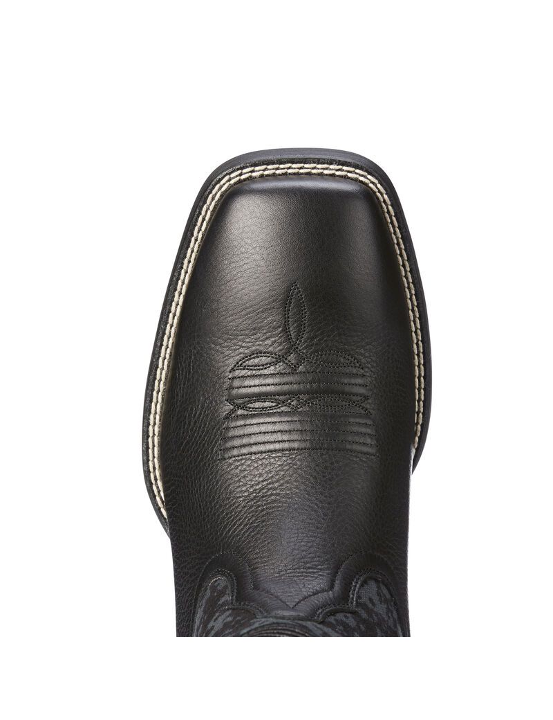 Bottes Western Ariat Sport Patriot Noir Homme | QSZ-78127177