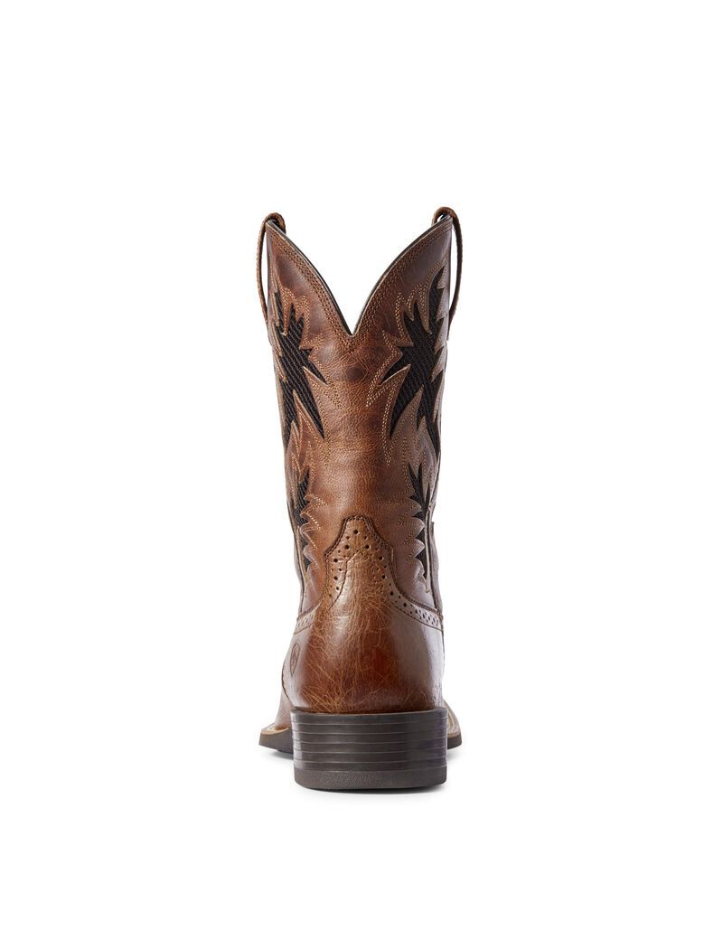 Bottes Western Ariat Sport Cool Venttek Marron Foncé Homme | HGG-90698156