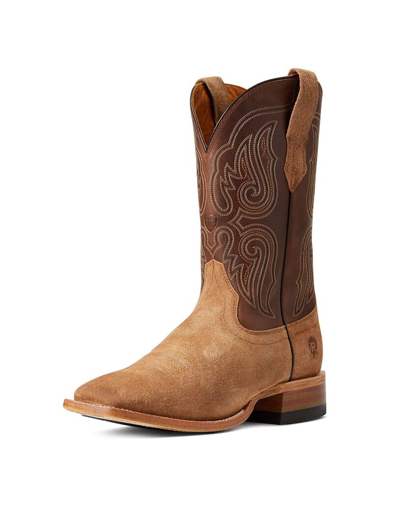 Bottes Western Ariat Relentless Sic 'em Marron Homme | GHS-84376691