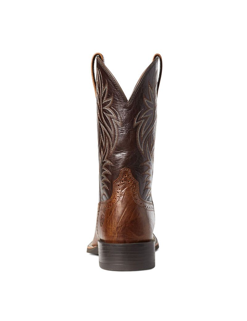 Bottes Western Ariat Sport Larges Square Embout Marron Homme | HIM-78821399