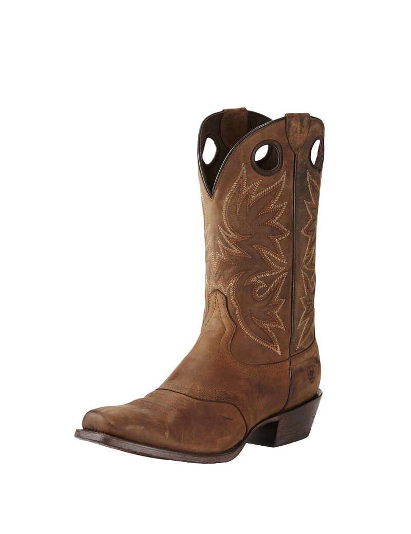 Bottes Western Ariat Circuit Striker Marron Homme | ZAX-18849536