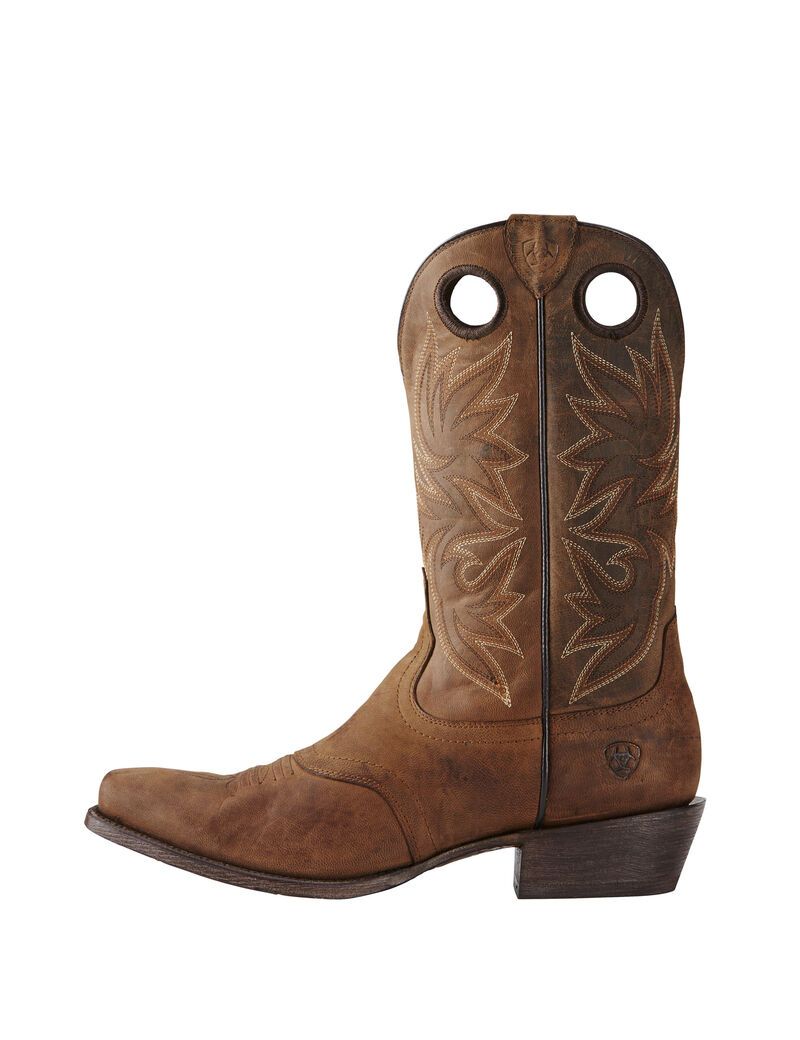 Bottes Western Ariat Circuit Striker Marron Homme | ZAX-18849536