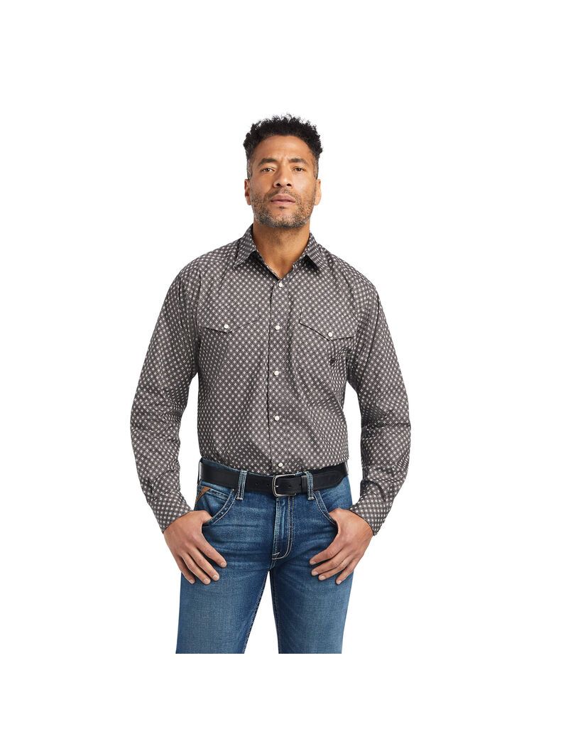 Chemises De Costume Ariat Winston Classiche Fit Multicolore Homme | JUW-00105417