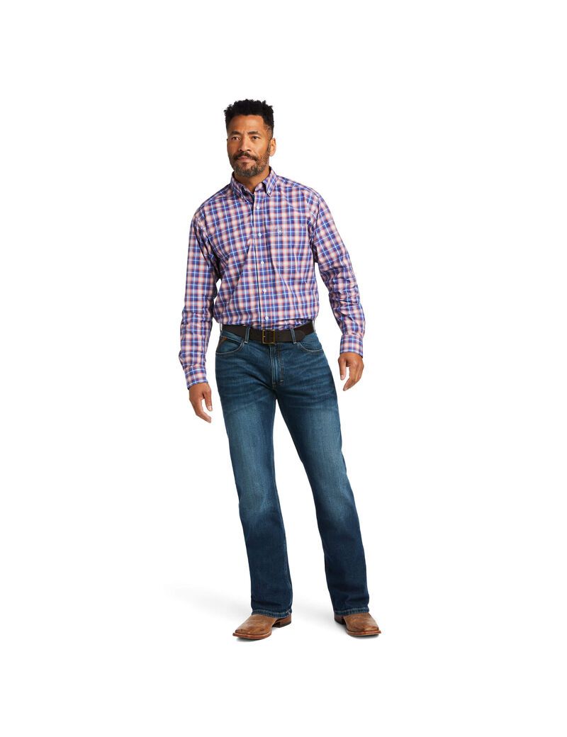 Chemises De Costume Ariat Pro Series Aaron Classiche Fit Marron Homme | YKT-27636228