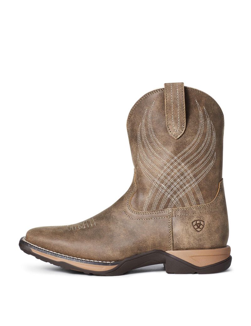 Bottes Western Ariat Anthem Marron Enfant | SXE-19580814