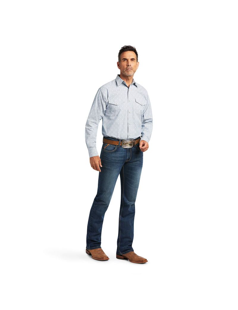 Chemises De Costume Ariat Tobin Classiche Fit Multicolore Homme | WAF-05072498