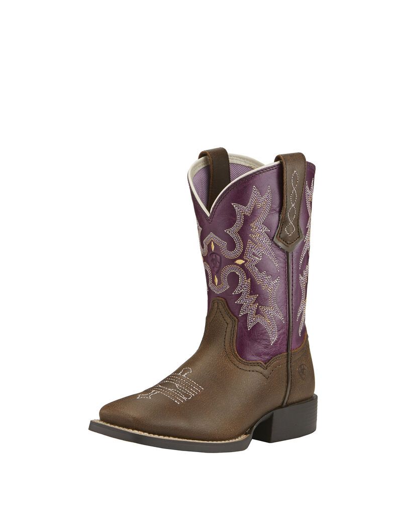 Bottes Western Ariat Tombstone Multicolore Enfant | WXG-64427878