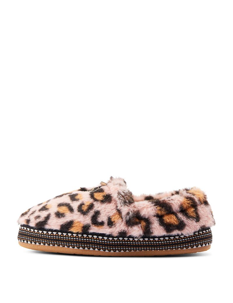 Chaussons Ariat Snuggle Rose Leopard Femme | VGA-02276120