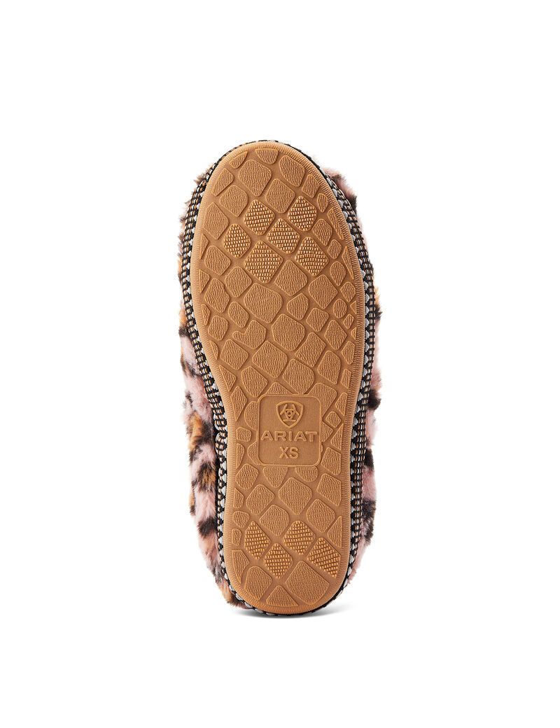 Chaussons Ariat Snuggle Rose Leopard Femme | VGA-02276120