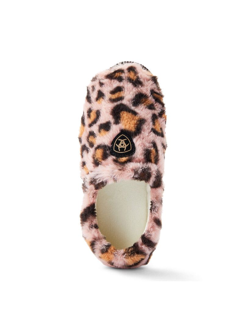 Chaussons Ariat Snuggle Rose Leopard Femme | VGA-02276120