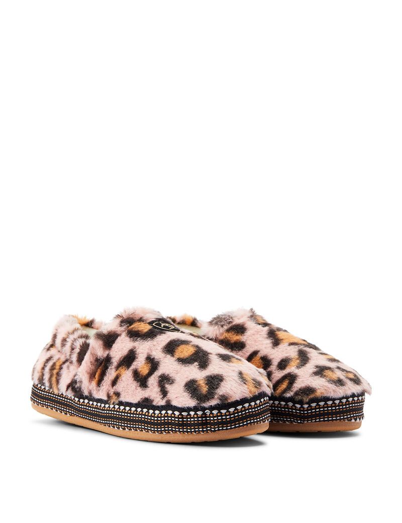 Chaussons Ariat Snuggle Rose Leopard Femme | VGA-02276120