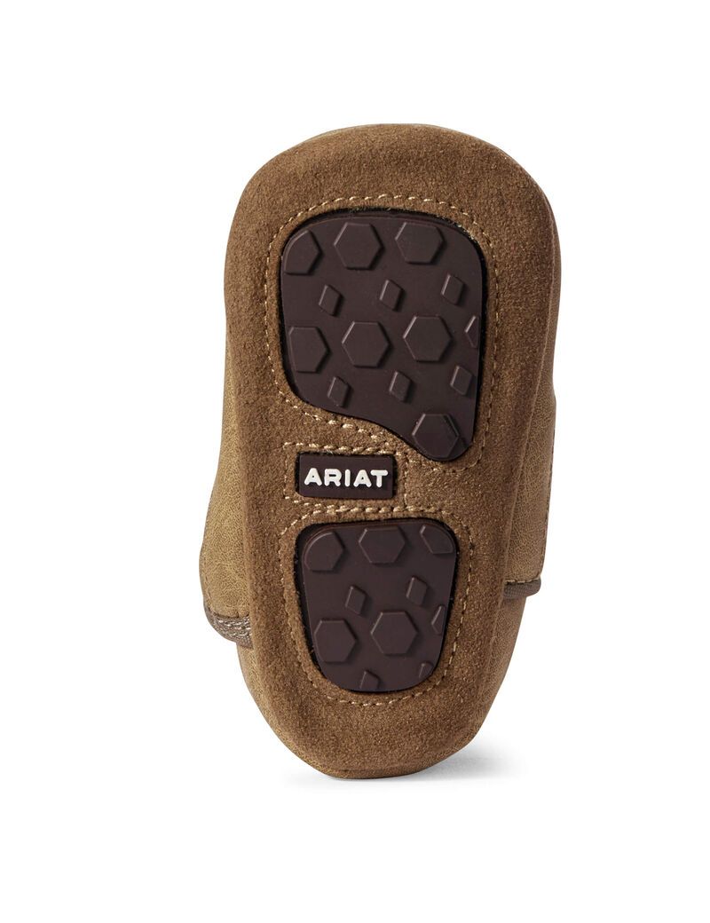 Bottes Western Ariat Stompers Dallas Marron Enfant | FCP-33406942