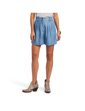 Shorts Ariat Blue Note Bleu Femme | HLP-41623371