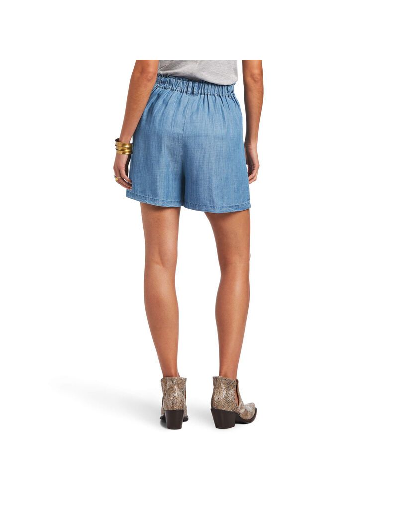 Shorts Ariat Blue Note Bleu Femme | HLP-41623371