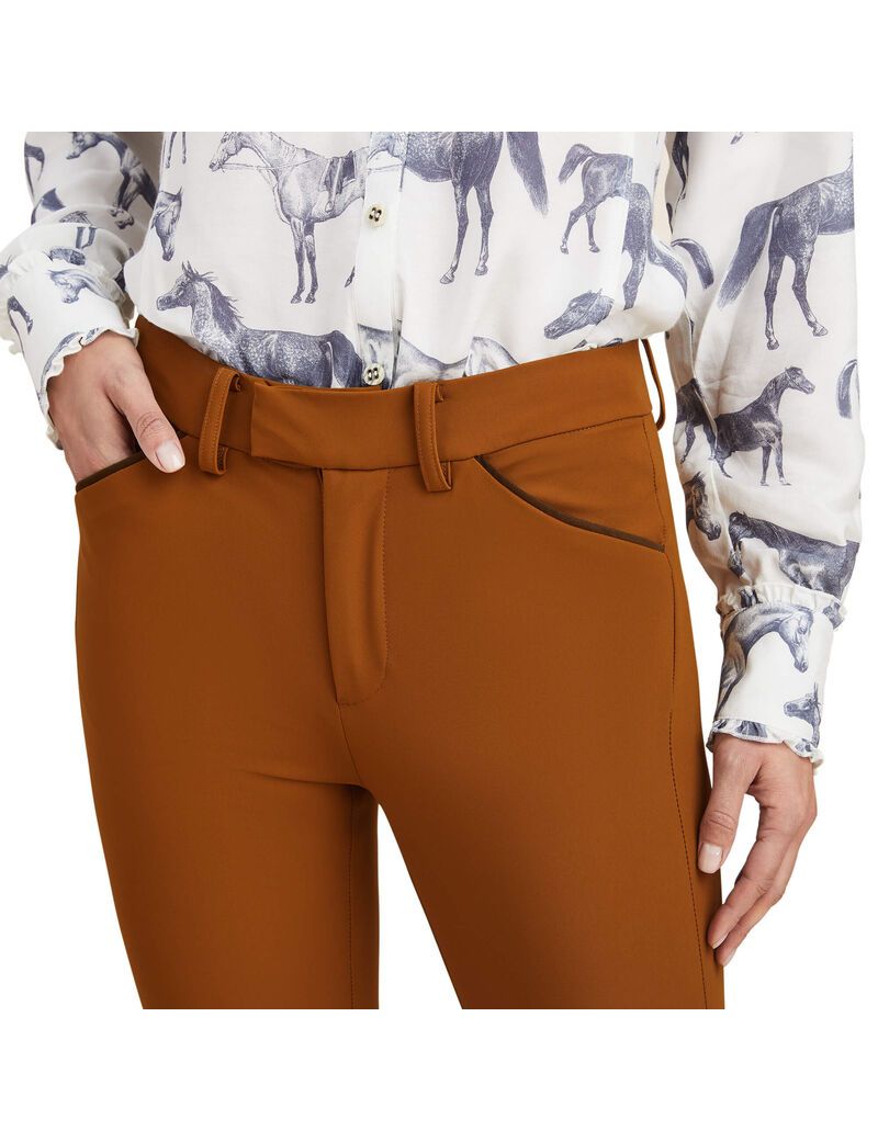 Pantalon Ariat Marlow Marron Femme | FWE-75644365