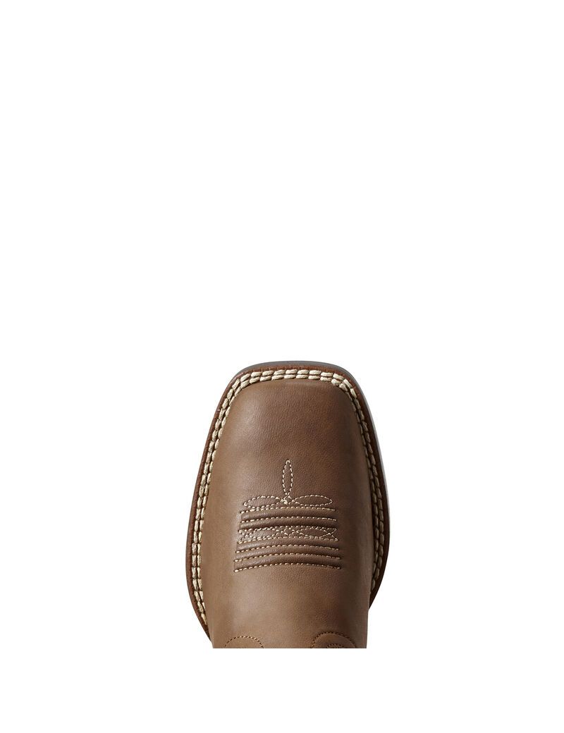 Bottes Western Ariat Jr Champ Marron Enfant | UMR-70354578