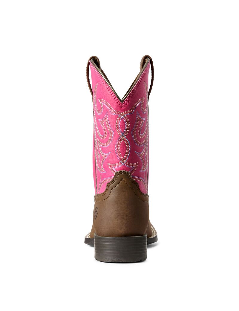 Bottes Western Ariat Jr Champ Marron Enfant | UMR-70354578