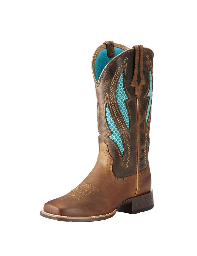 Bottes Western Ariat Venttek Ultra Marron Femme | CWM-74265101