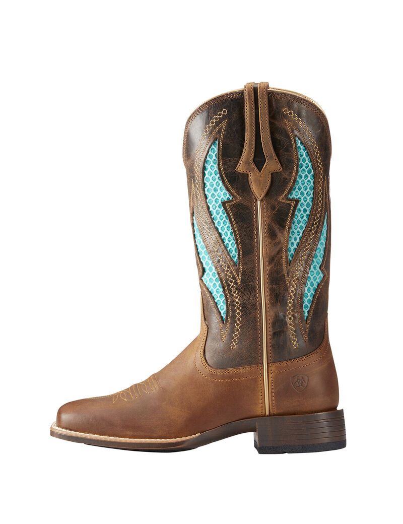 Bottes Western Ariat Venttek Ultra Marron Femme | CWM-74265101