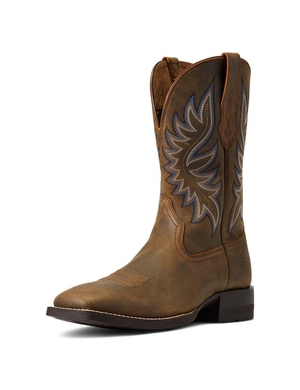 Bottes Western Ariat Brander Marron Homme | KEL-46263326