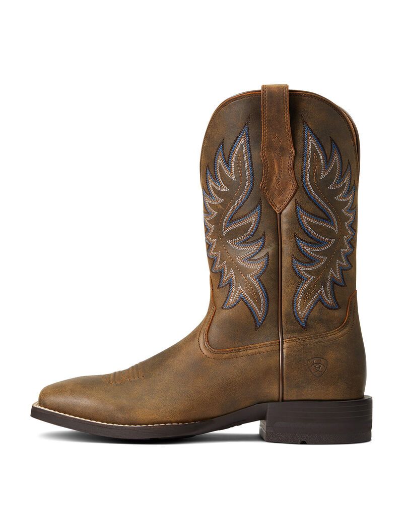 Bottes Western Ariat Brander Marron Homme | KEL-46263326