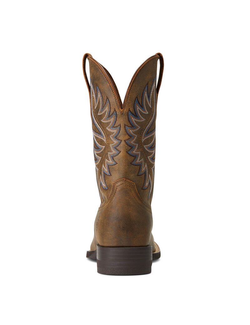 Bottes Western Ariat Brander Marron Homme | KEL-46263326