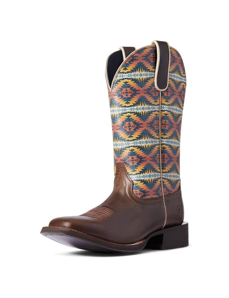 Bottes Western Ariat Pendleton Circuit Savanna Multicolore Femme | BHF-79860797