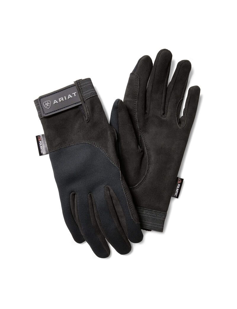 Gants Ariat Insulated Tek Grip Noir Femme | CMT-09544622