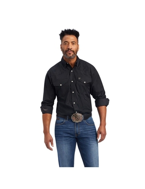 Chemises De Costume Ariat Relentless Resilient Stretch Classiche Fit Snap Noir Homme | ECE-96532168