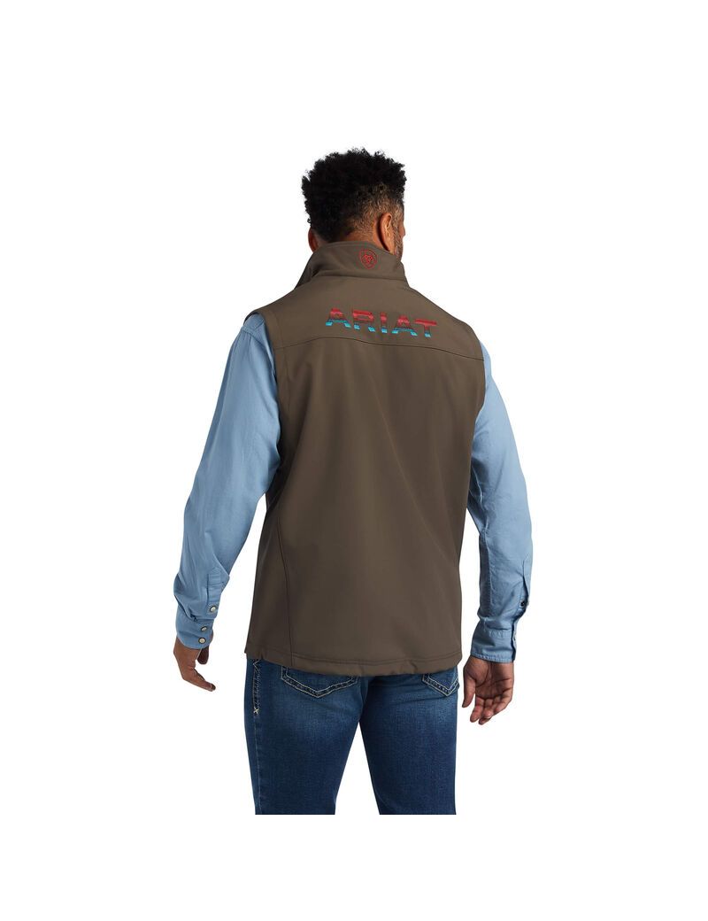 Gilet Ariat Logo 2.0 Softshell Multicolore Homme | PFN-76227925