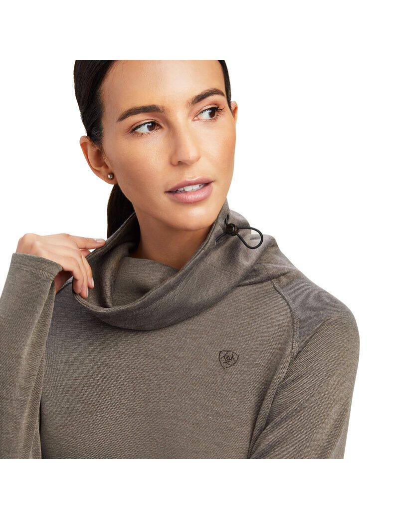 Sweat à Capuche Ariat Canny Top Multicolore Femme | AKQ-59428573