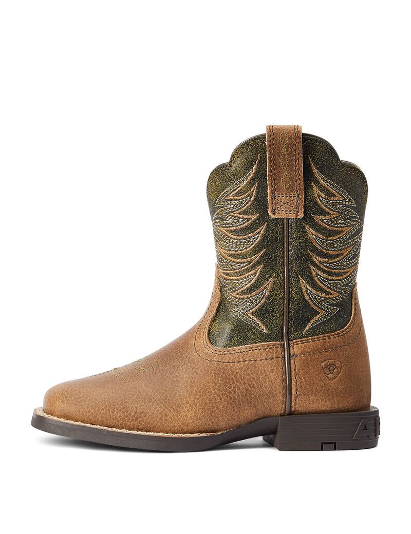 Bottes Western Ariat Firecatcher Marron Enfant | FLW-26832645