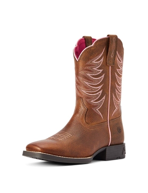 Bottes Western Ariat Firecatcher Marron Enfant | HVB-43341252