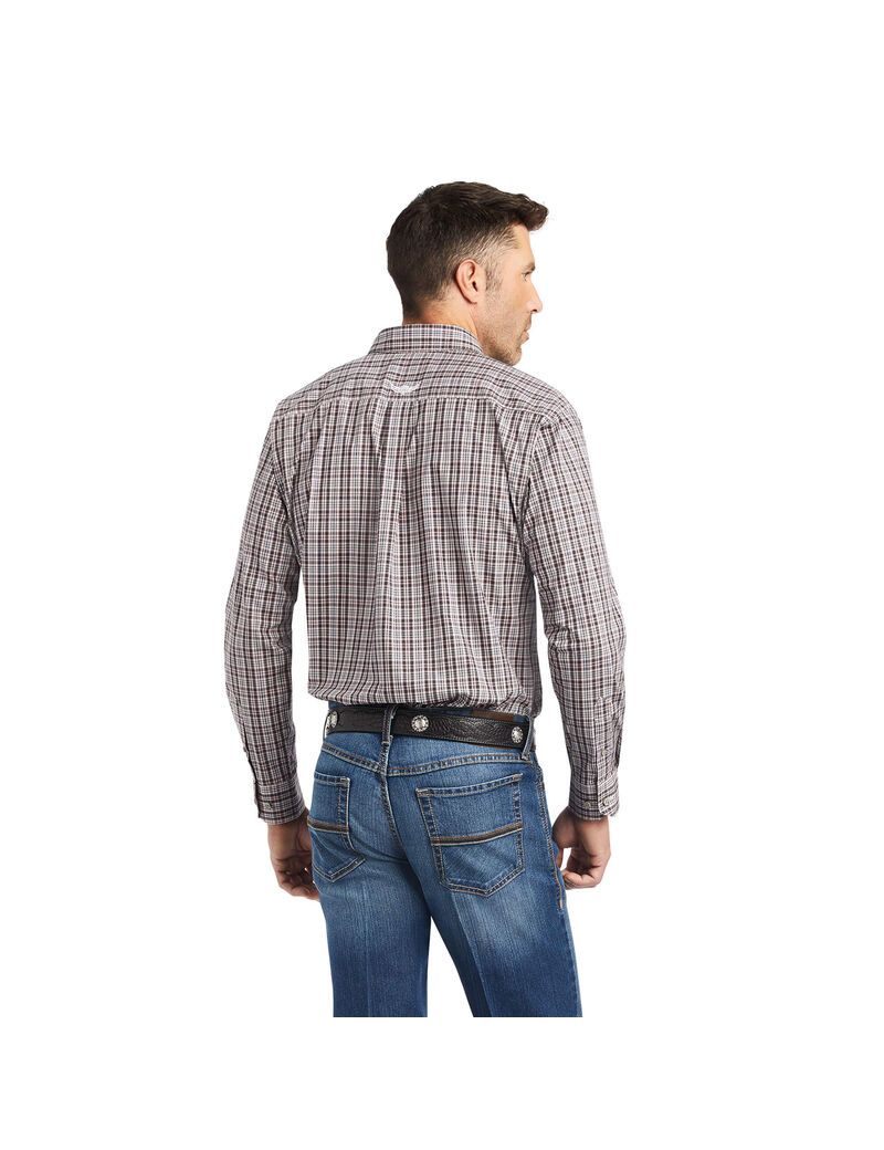 Chemises De Costume Ariat Relentless Resolute Stretch Classiche Fit Violette Homme | KGO-24370175