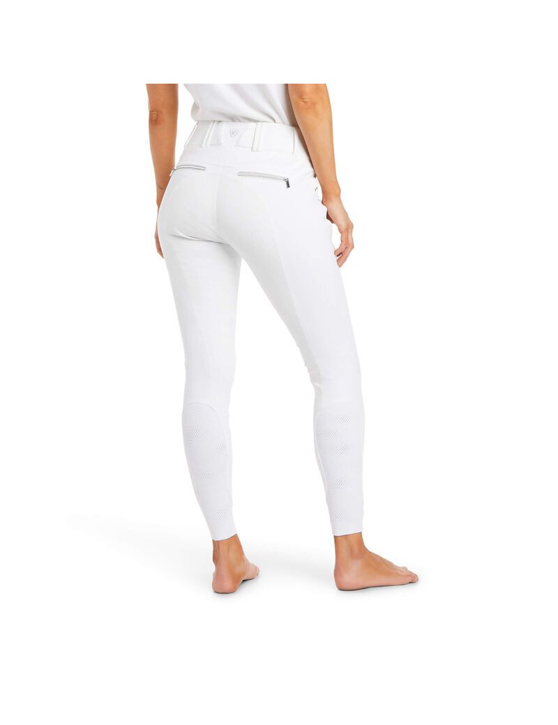 Pantalon Ariat Tri Factor X Grip Full Seat Breech Blanche Femme | GWT-57187922