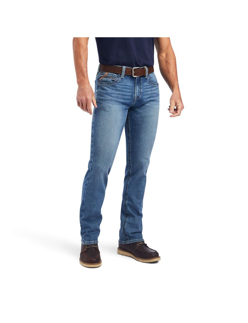 Jean Ariat M7 Slim Wessley Droit Multicolore Homme | VFP-56544604