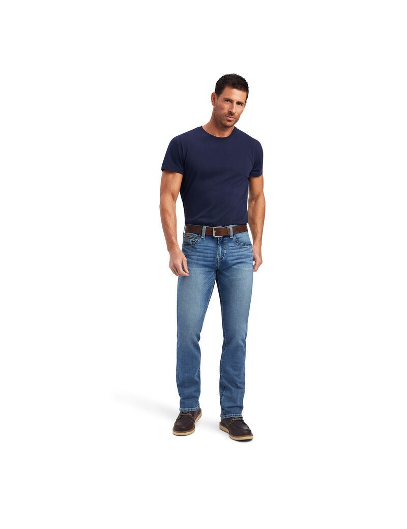 Jean Ariat M7 Slim Wessley Droit Multicolore Homme | VFP-56544604