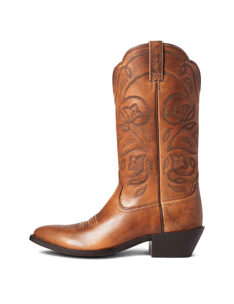 Bottes Western Ariat Heritage R Embout Cuivre Marron Femme | VVN-94921154